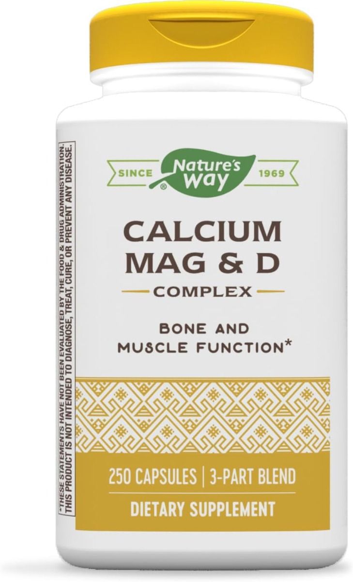 Calcium Magnesium & Vitamin D 250Capsules