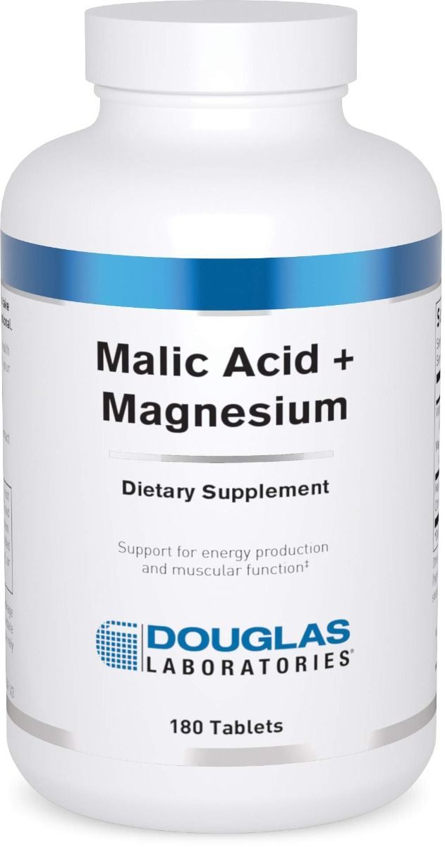Malic Acid + Magnesium 180 Tablets