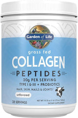 Grass Fed Collagen Peptides 19.75 oz / 1 lb 3.75 oz (560g) Powder Unflavored