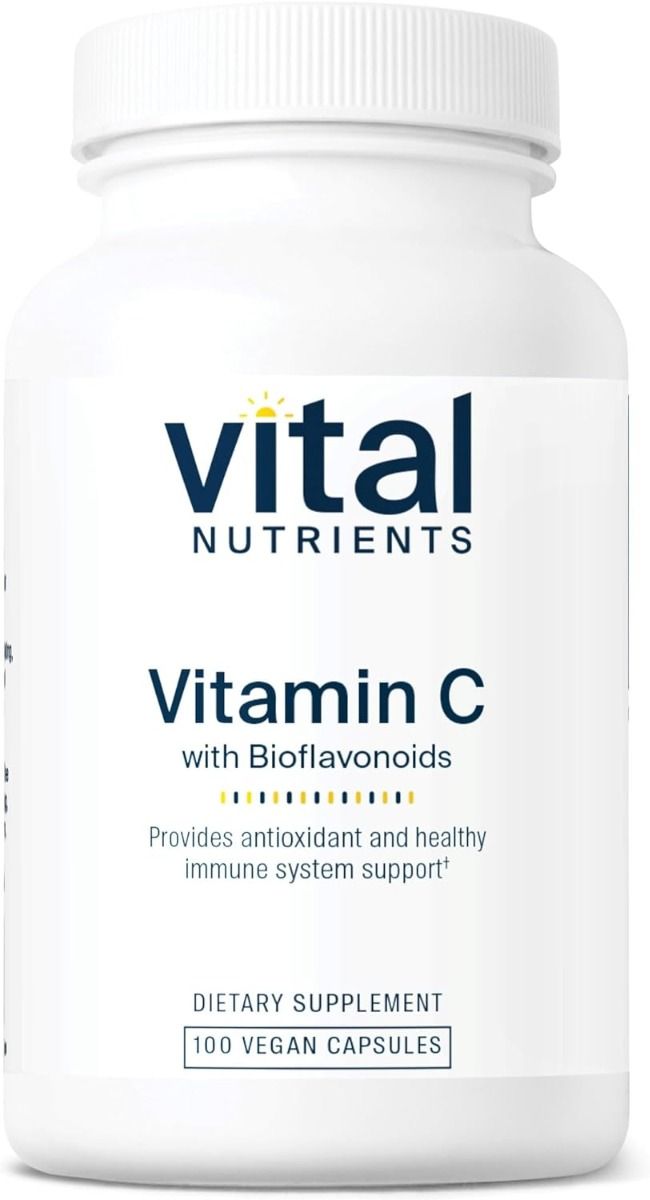 Vitamin C With Bioflavonoids 500 MG/250 MG 100 Capsules