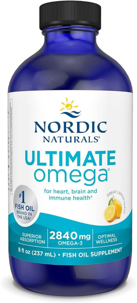 Ultimate Omega Oz Liquid Lemon