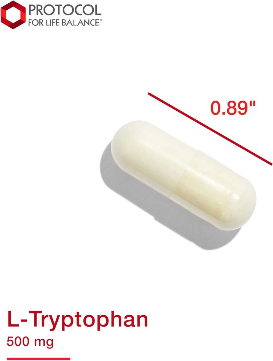 L-Tryptophan 500mg 120 Capsules