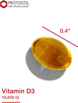 Vitamin D3 10000 IU 120 Softgels