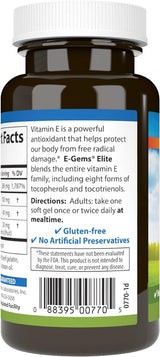 E-Gems Elite 400 IU 60 Softgels