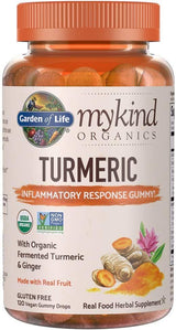 Mykind Organics Turmeric Inflammatory Response Gummy 120 Vegan Gummies