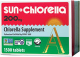 Sun Chlorella "A" Tablets 200 MG 1500 Tablets