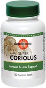 Super Coriolus with Maitake D Fraction - 120 Tablets