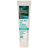 Natural Tea Tree Oil & Neem 6.25 Oz Toothpaste