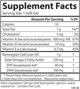 Cod Liver Oil 100 Softgels