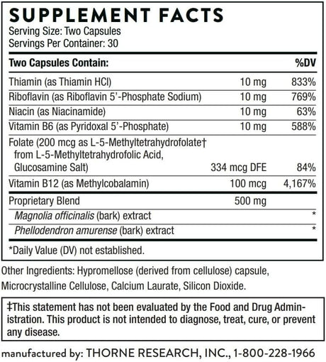 Craving and Stress Support 60 Veggie Caps