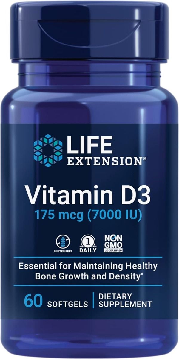 Vitamin D3 7,000 IU 60 Softgels