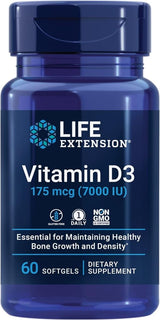 Vitamin D3 7,000 IU 60 Softgels