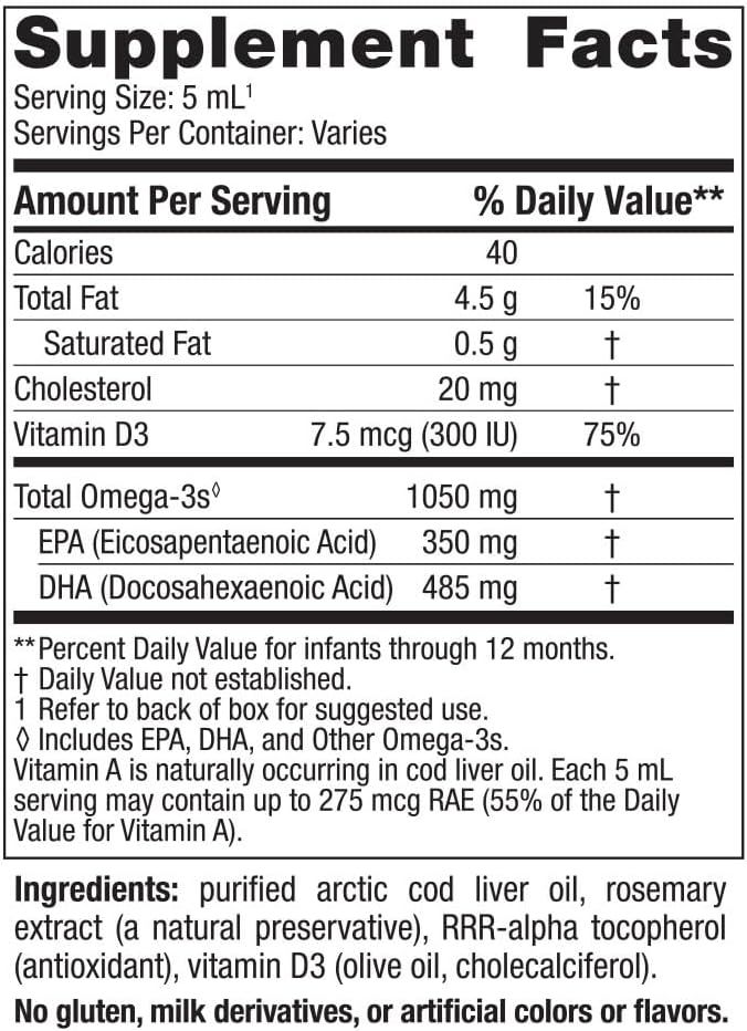 Baby's Dha with Vitamin D3 2 Oz Liquid Unflavored