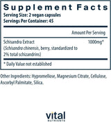 Schisandra Extract 1000 MG 90Veggie Caps