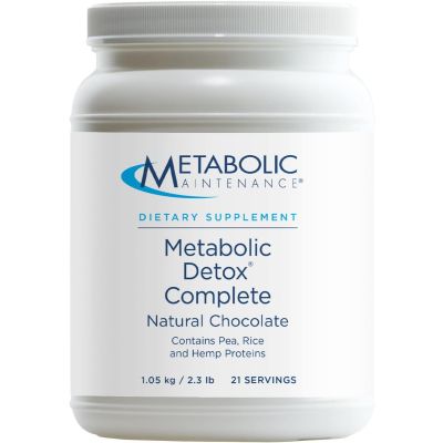 Metabolic Detox Complete 21 (2.3 lbs ) Servings Chocolate