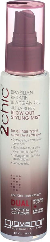 Giovanni 2chic Brazilian Keratin and Argan Oil - 4 Fl Oz