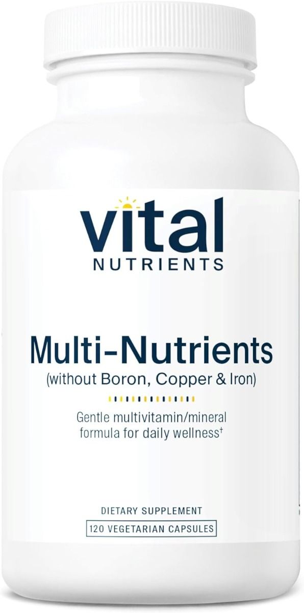 Multi-Nutrients 5 (without Boron, Copper, and Iron) 120 Capsules