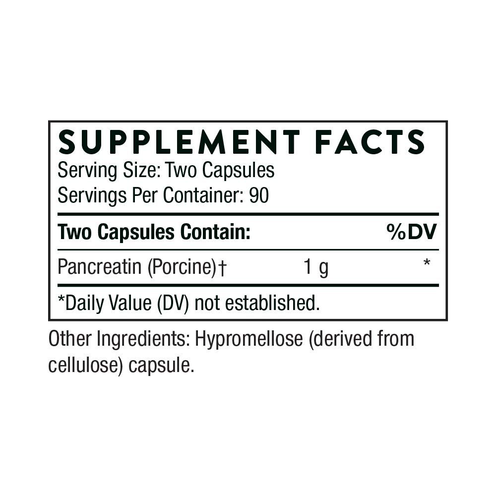 Pancreatic Enzymes 180Veggie Caps