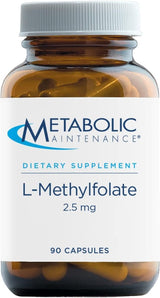 L-Methylfolate 2.5 MG 90 Veggie Caps