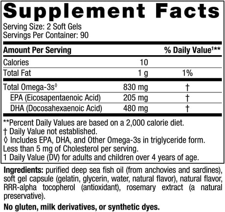 DHA 180 Softgels Strawberry