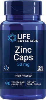 Zinc Caps 50 MG 90 Veggie Caps