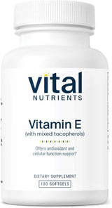 Vitamin E With Mixed Tocopherols 400 IU 100 Capsules