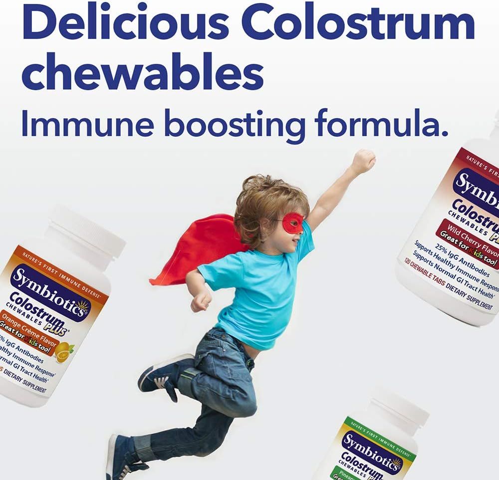 Colostrum Plus Wild Cherry 120 Chewables