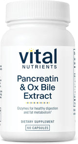 Pancreatin & Ox Bile 60 Veggie Caps