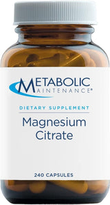 Magnesium Citrate 240 Capsules