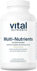 Multi-Nutrients citrate/malate (without Copper & without Iron)