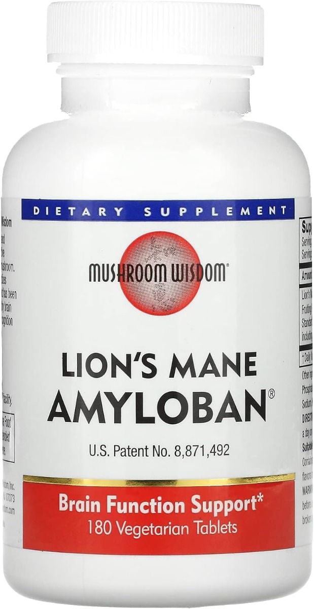 Amyloban 3399 from Lion's Mane 180 Tablets