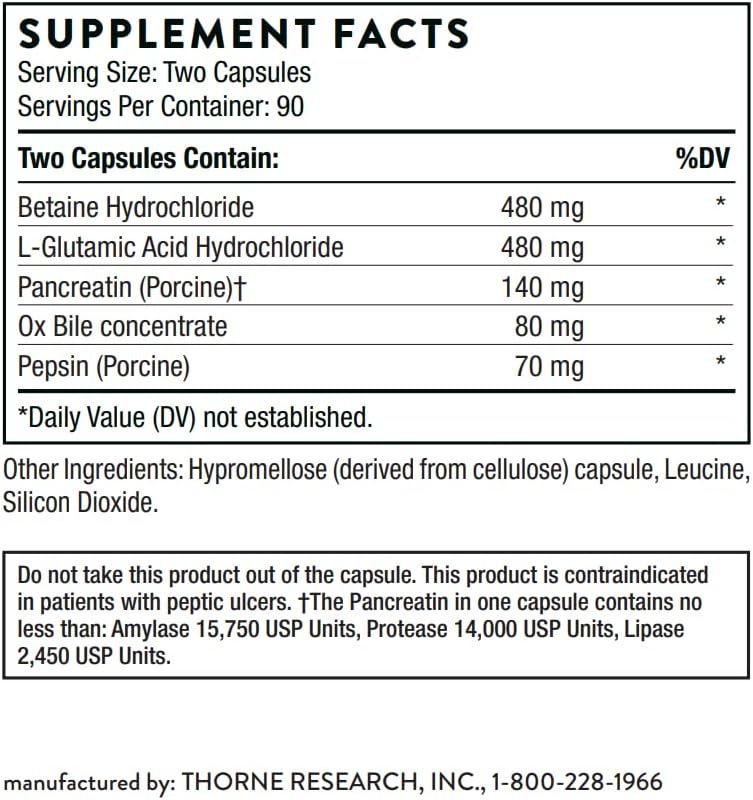 Advanced Digestive Enzymes FKA Bio-Gest 180 Veggie Caps