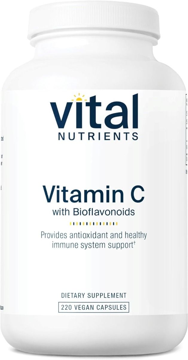 Vitamin C With Bioflavonoids 500 MG/250 MG 220 Capsules