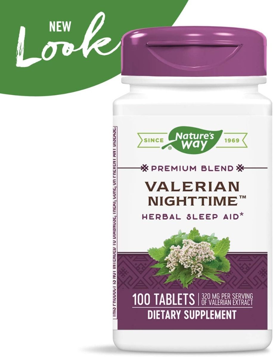 Valerian Nighttime 100Tablets