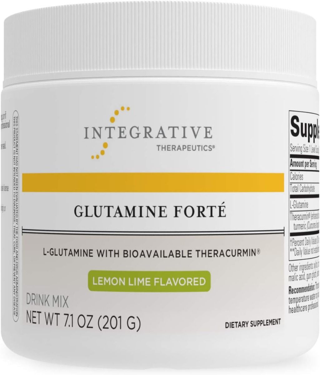 Glutamine Forte 7.1 oz (201 G) Powder Lemon Lime