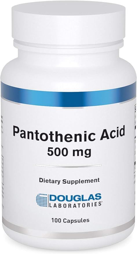 Pantothenic Acid 100 Capsules