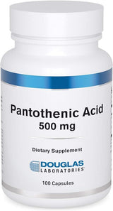 Pantothenic Acid 100 Capsules