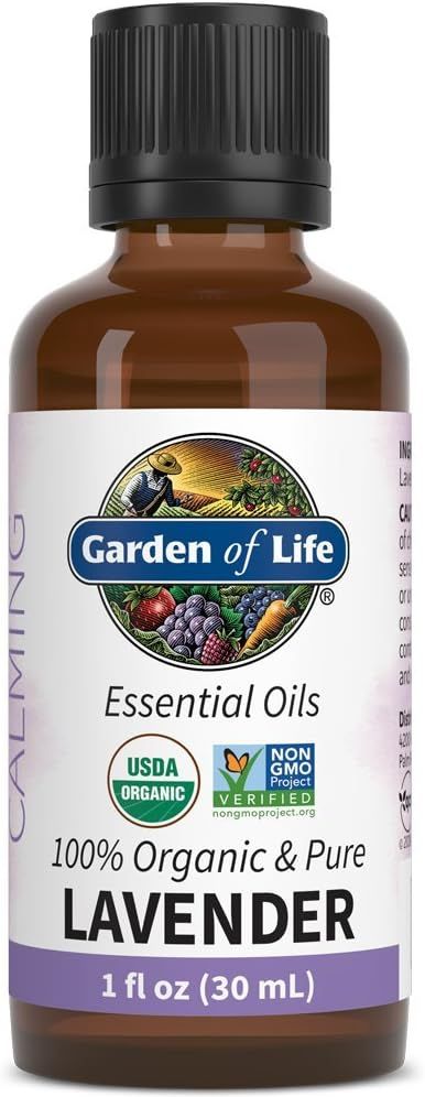 Organic Essential Oil Lavender 1 Fl Oz (30 ML) Liquid