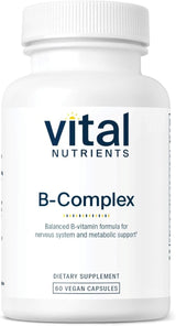 B-Complex 60Capsules Item #: 1585 UPC: 693465500118