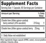 Chaste Tree Berry 60 Veggie Caps