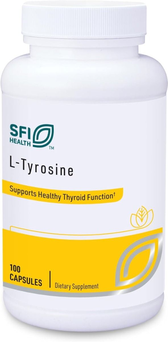 L-Tyrosine 500 MG 100 Capsules