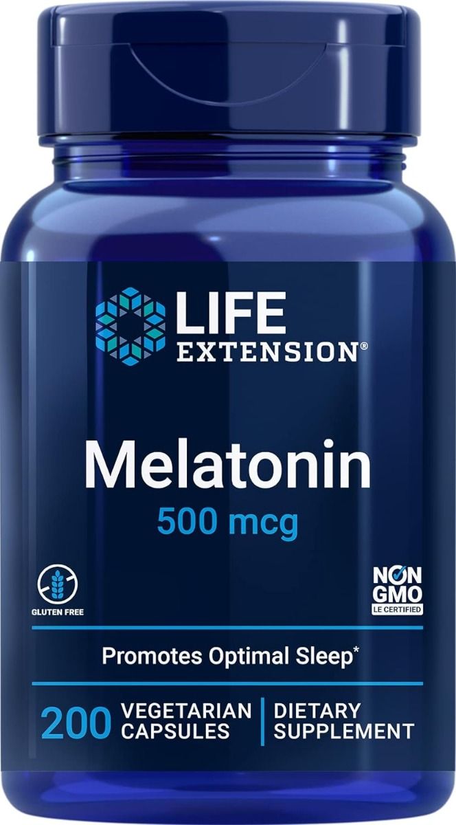 Melatonin 500 MCG 200 Veggie Caps