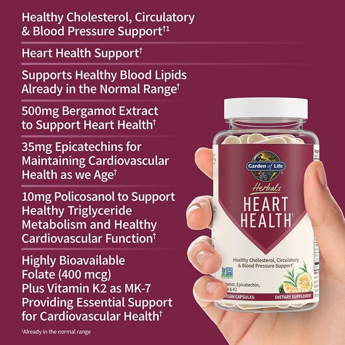 Herbals Heart Health Vegan Capsules