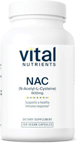 NAC 600 MG 100 Capsules