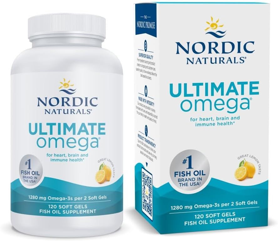 Ultimate Omega Softgels Lemon