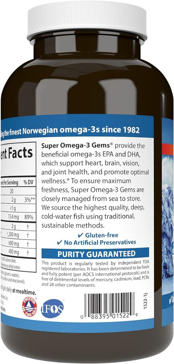 Super Omega-3 Gems 250 Softgels