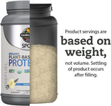 SPORT Organic Plant-Based Protein 28.4 oz (1 lb 12 oz / 806 g) Powder Vanilla