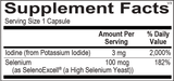 Seleno-Iodide 90 Capsules