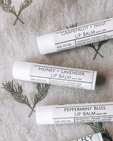 Pantry Products Handpoured Lip Balm w/ SPF 15 | Clean, natural, dry lip balm
