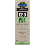 Dr. Formulated CBD Oil for Dogs 20 MG 1 oz (30 ML) Liquid Peanut Butter